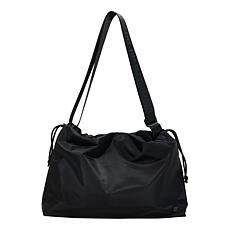 "As Is" Samantha Brown Sleek Drawstring Crossbody Bag