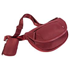 "As Is" Samantha Brown To-Go Half Moon Travel Sling
