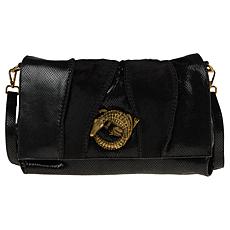 "As Is" Sharif Legacy Museum Mélange Haircalf Leather Messenger Bag