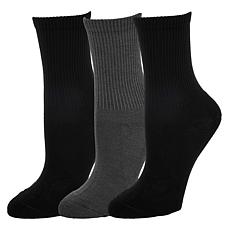 "As Is" Sporto® 3-pack Boot Sock