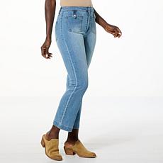 As Is Tower Hill by Christie Brinkley Flare-Leg Ankle Jean