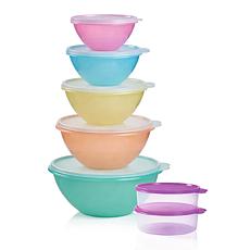 "As Is" Tupperware® 14-piece Wonderlier Vintage Series Bowl Set