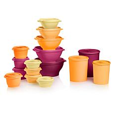 "As Is" Tupperware® 32-piece Servalier® Bowls and Canisters Set