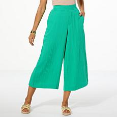 "As Is" TWRHLL by Christie Brinkley Pull-On Culotte