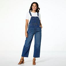 "As Is" TWRHLL by Christie Brinkley Rosie Denim Overalls