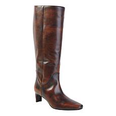 "As Is" Vince Camuto Avriah Tall Leather/Suede Kitten Heel Boot