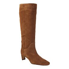 "As Is" Vince Camuto Avriah Tall Leather/Suede Kitten Heel Boot