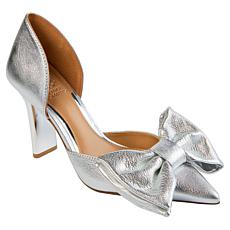 "As Is" Vince Camuto® Burke Leather Bow Pump