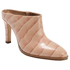 "As Is" Vince Camuto Solene Leather Mule Heeled Dress Shoe