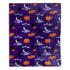 "As Is" Warm & Cozy Halloween Plush Throw