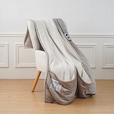 "As Is" Warm & Cozy Heated Footed Throw