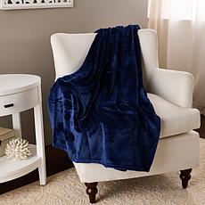 "As Is" Warm & Cozy Solid Light Plush Blanket