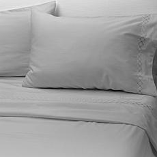 "As Is" Wynne Home 100% Cotton Embroidered Sheet Set - Queen