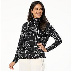 "As Is" WynneLayers Easy-Fit Boxy Turtleneck Tee