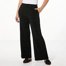"As Is" WynneLayers Plush Ottoman Knit Straight Leg Pant