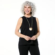 "As Is" WynneLayers Smooth Operator Scuba Knit Tank