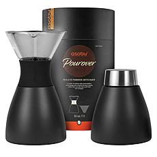 ASOBU Insulated Pour-Over Coffee Maker - Black