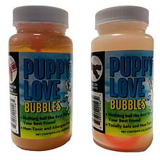 Atomic Bubbles Puppy Love Bubbles, Bacon Scented Bubbles 4oz. for Dogs