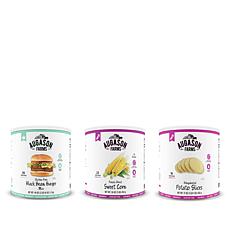 Augason Farms 3pk 79oz Grill & Camp Kit - 79 Servings