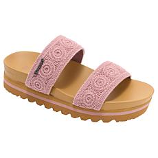 BEARPAW® Mandy 2-Band Crochet Sandal