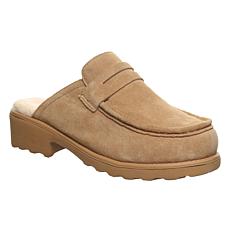 BEARPAW® Patricia Suede Mule with Rain & Stain Repellent