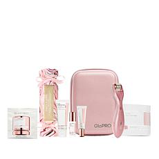 BeautyBio Rose Gold GloPRO Tool & Skincare Gift Set with Organizer