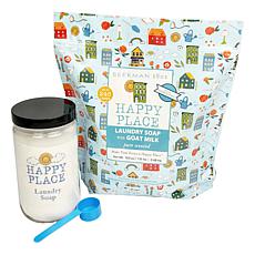 Beekman 1802 246-Load Pure Fragrance-Free Laundry Soap w/Glass Jar AS