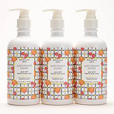 Beekman 1802 3-pack Goat Milk Hand & Body Wash - Peach Lychee