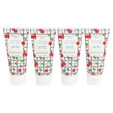 Beekman 1802 4pc Goat Milk Hand Cream Set Pistachio & Dark Cherry