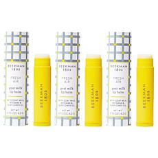 Beekman 1802 Fresh Air Goat Milk Lip Balm Trio