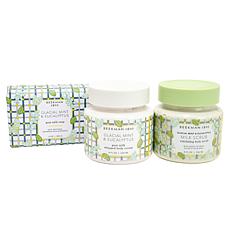 Beekman 1802 Goat Milk Body Care Soap, Scrub and Soften 3-piece Set