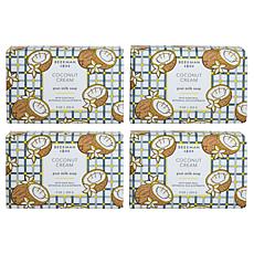 Beekman 1802 Goat Milk Coconut Cream Bar Soap 4-pack Auto-Ship®