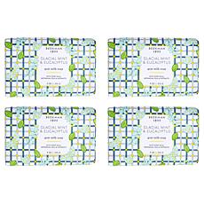 Beekman 1802 Goat Milk Glacial Mint & Eucalyptus Bar Soap 4-pack