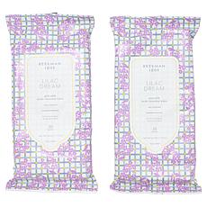Beekman 1802 Goat Milk Lilac Dream Face Wipes 2-Pack