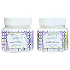 Beekman 1802 Goat Milk Whipped Body Cream Duo - Lavender