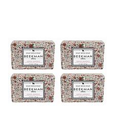 Beekman 1802 Honeyed Grapefruit Bar Soap 4-piece Set