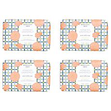 Beekman 1802 Honeyed Grapefruit Bar Soap 4-piece Set