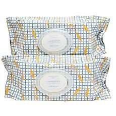 Beekman 1802 Lavender Goat Milk Cleansing Face Wipes Duo