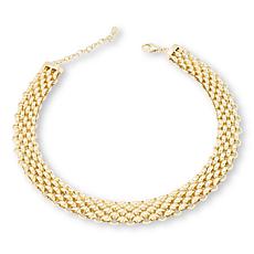 Bellezza 17" Bronze Chainmail Necklace