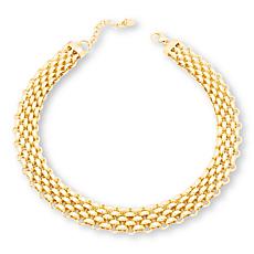 Bellezza 17" Bronze Chainmail Necklace