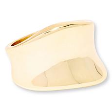 Bellezza Bronze Shiny Freeform Saddle Ring 