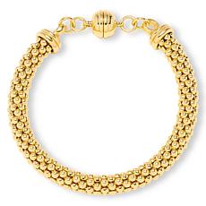 Bellezza Goldtone Popcorn-Chain Bracelet