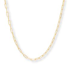 Bellezza Paperclip Knife-Edged Magnetic Chain Necklace