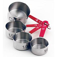 BergHOFF 4-piece Stainless Steel Measuring Cups Set