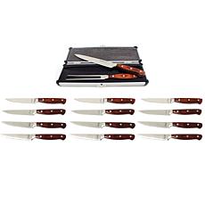 BergHOFF Pakkawood 15pc Steak & Carving Set