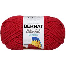 Bernat Blanket Brights Big Ball Yarn - Racecar Red