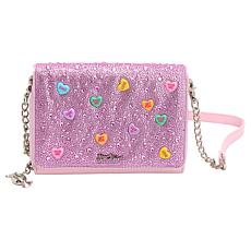 Betsey Johnson Candy Hearts Wallet Crossbody Bag