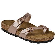 Birkenstock Mayari Metallic Toe-Loop Comfort Sandal