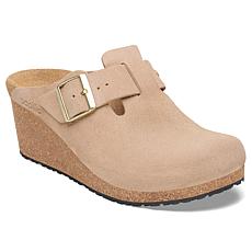 Birkenstock Papillio Fanny Suede Wedge Clog