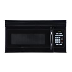 Black+Decker 1.6-Cu. Ft. Over-the-Range Microwave with Air Vent, Black